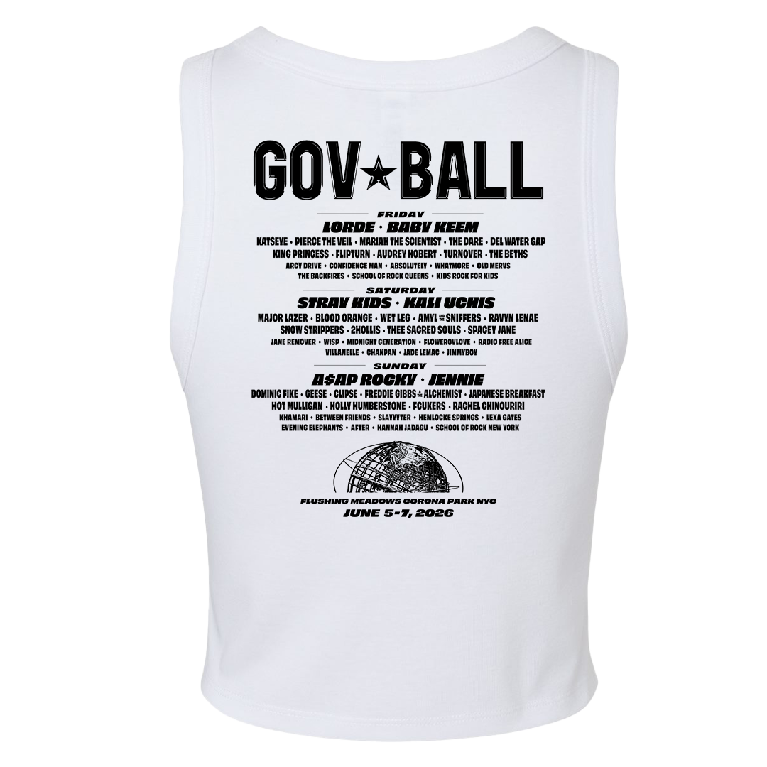 Women's Lineup Crop Tank