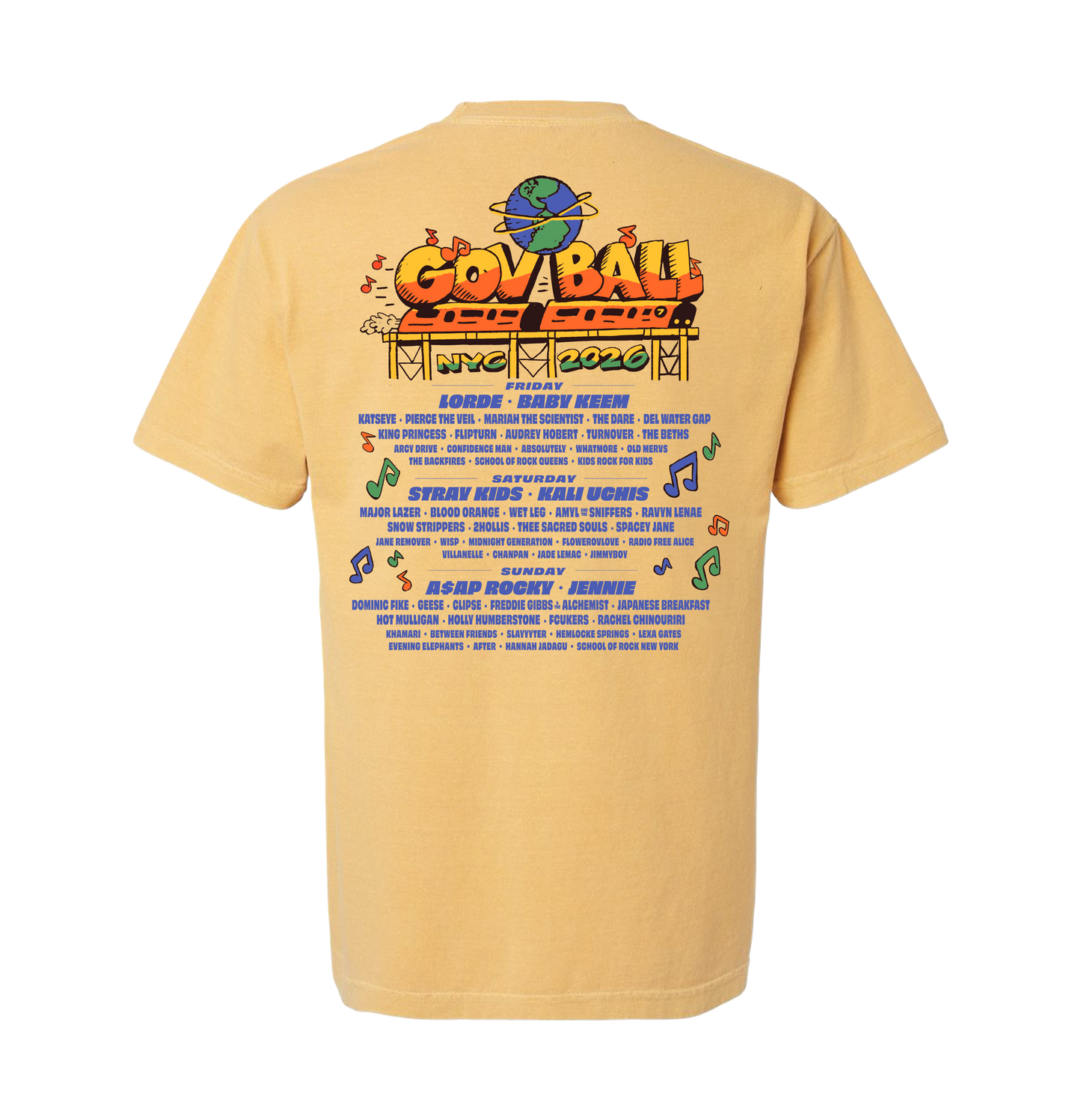 AA x Marte x GB Lineup Tee