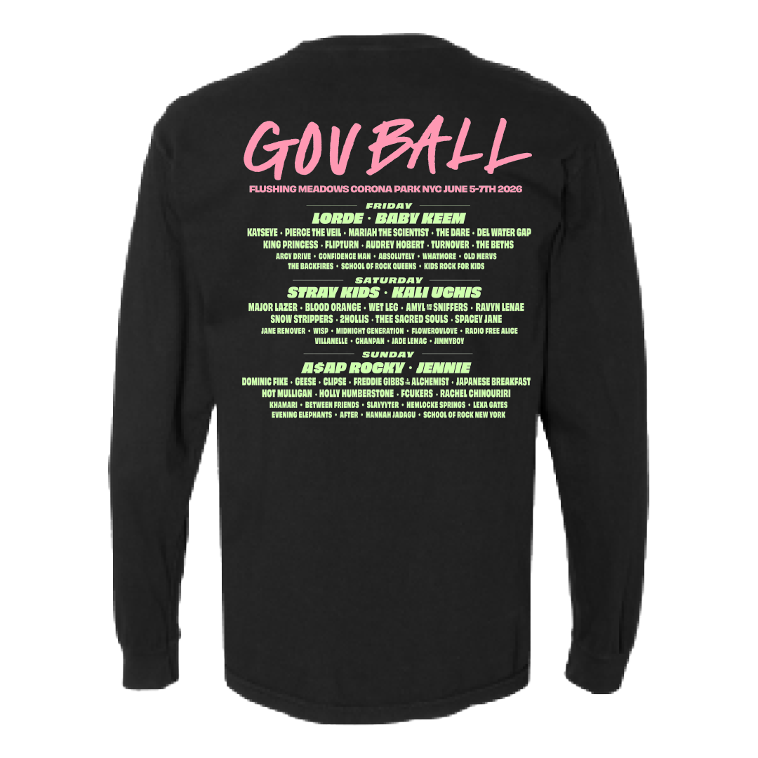 Lady Liberty Long Sleeve Lineup Tee