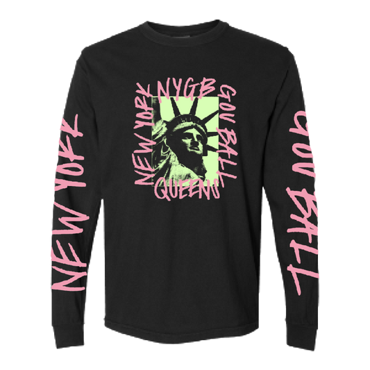 Lady Liberty Long Sleeve Lineup Tee